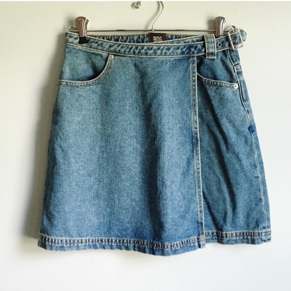 Urban Outfitters Dresses & Skirts - Urban Outfitters BDG Vintage Wrap Jean Skirt
